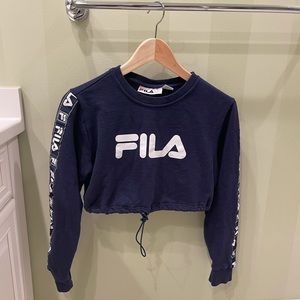 Fila Cropped Sweatshirt
